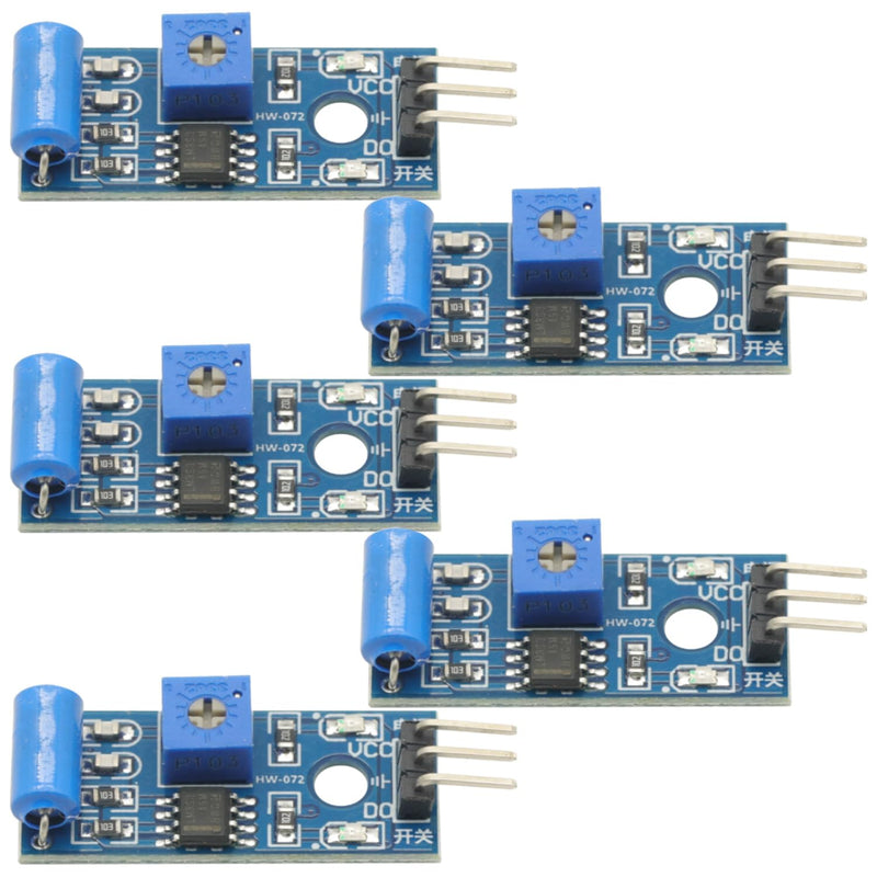 [Australia - AusPower] - 5pcs SW 420 Motion Sensor Module Vibration Sensor Vibration Switch Alarm Sensors for Arduino 