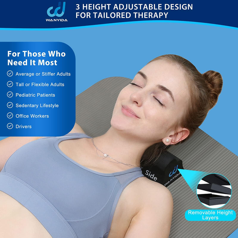 [Australia - AusPower] - Neck and Shoulder Relaxer, Neck Stretcher Chiropractic Pillows for Pain Relief, Cervical Traction Device for Cervical Spine Alignment. 