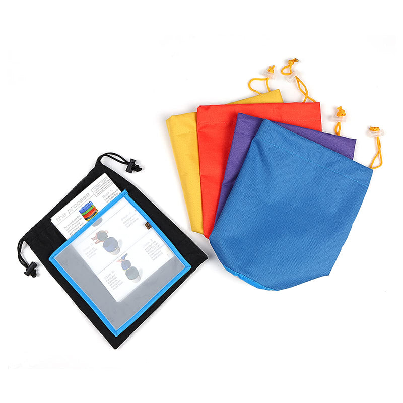 [Australia - AusPower] - Kavolet 4 Pcs/Set 1 Gallon Air Bubbles Ice o Lator Bag for Extracting Essences, Extraction Bag with Press Film and Transport Bag 
