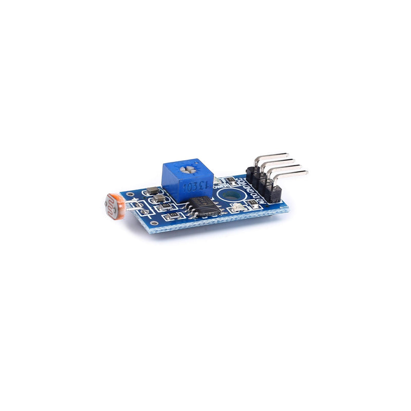 [Australia - AusPower] - Teyleten Robot 5MM LDR Photosensitive Sensor Module Light Dependent Resistor Sensor Module Digital Light Detection LM393 4 pins for Arduino 10pcs 