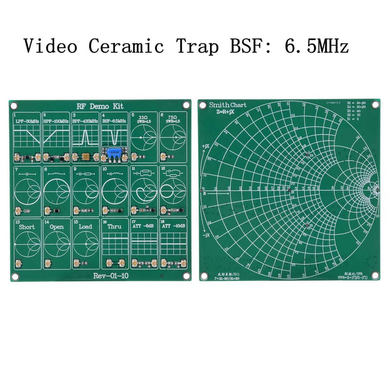 [Australia - AusPower] - RF Test Board 18 Function Modules RF Demo Kit NanoVNA RF Test Module Vector Network Analyzer Board Filter Attenuation Module 