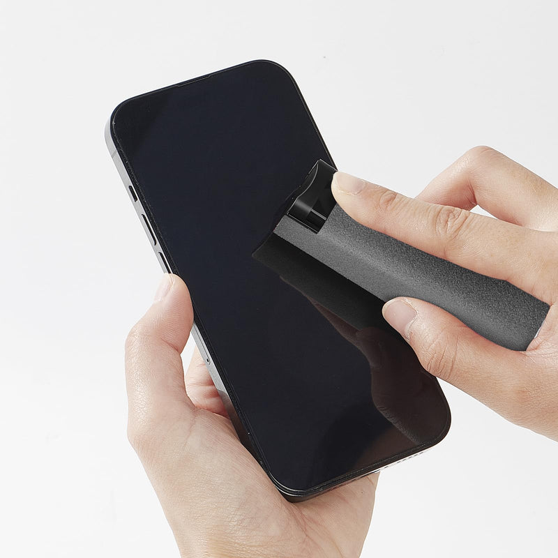 [Australia - AusPower] - YTT Touchscreen Mist Cleaner, Screen Cleaner, for All Phones, Laptop and Tablet Screens,Two in One Spray and Microfiber Cloth (Grey) Grey 