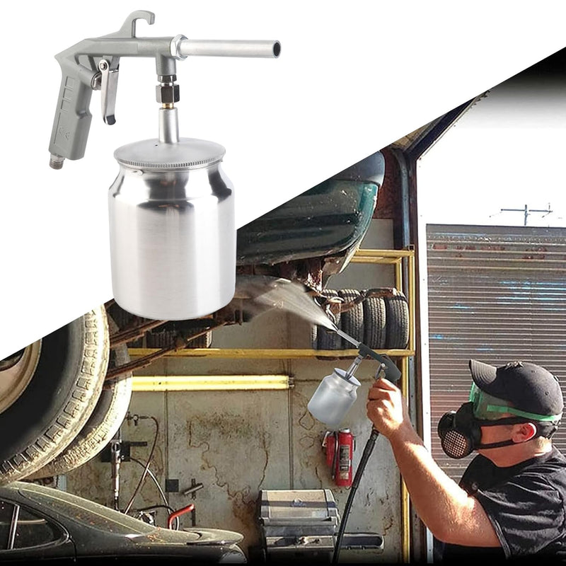 [Australia - AusPower] - BORDSTRACT Portable Sandblasting Gun, Protection Sand Gravity Sandblasting Gun, Sand Blasting Gun for Spraying, Removing Paint Stains, Rust Stains 