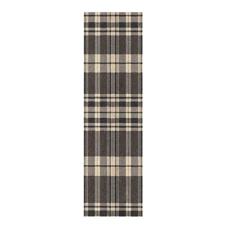 Qilmy Brown Buffalo Plaid Skateboard Grip Tape, Bubble-Free Waterproof Non-Slip Longboard Griptape for Skateboard Rollerboard Scooter, 33 x 9 Inch 33.1x9.1 Inch