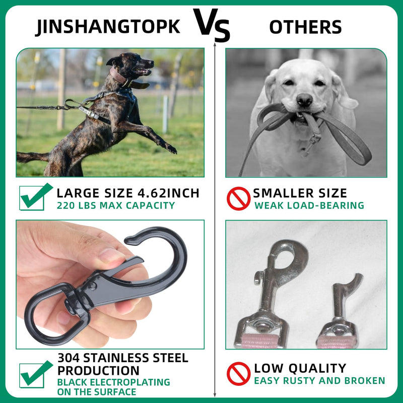 [Australia - AusPower] - Stainless Steel Swivel Eye Snaps 4.6 inch (2?) 