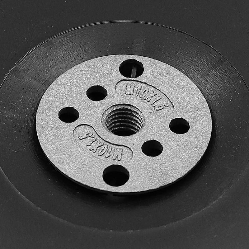 [Australia - AusPower] - Tiardey 4" 100mm Angle Grinder Backing Pad Rubber Backing Pad M10 Thread Grinding Disc Backing Pad Polishing Pad 