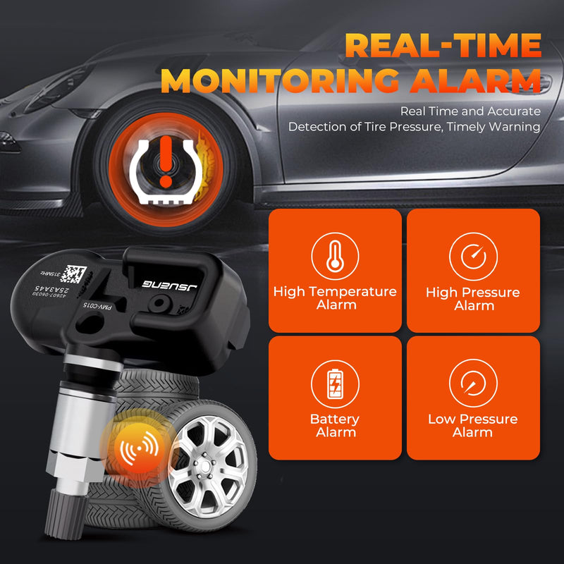 [Australia - AusPower] - 4-Pack Pre-programmed TPMS Sensor Tire Pressure Monitoring Sensor Compatible with Toyota Lexus, Camry Corolla, Avalon, RAV4, Prius, Tacoma, Tundra, C-HR, Venza, ES, GX, LC, LX, 315MHz 