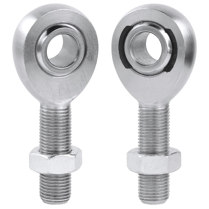 [Australia - AusPower] - 5/8” Heim Joints Rod End Kit,.625" Chromoly Heim Joints Panhard Rod End Kit for Steering,Suspension, Traction Bars, Right&Left Hand Thread Steering Joints with Jam Nuts - 1Set Rod end+Nut 5/8"-1 Set 
