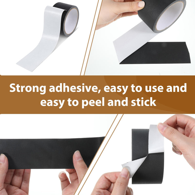 Book Repair Tape, Black Cloth Bookbinding Repair Tape Archival Document Repairs Tapes 2 Inch by 33 Feet Self Adhesive Matte Book Binding Tapes for Repairs Paper, Ephemera, Photos, Print and Artwork