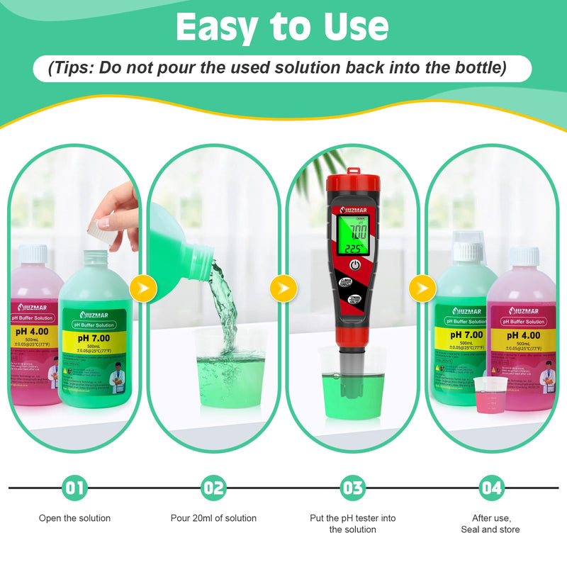 [Australia - AusPower] - Spear Sensor Food pH Kit and pH 7.00 and pH 4.00 Calibration Fluid 