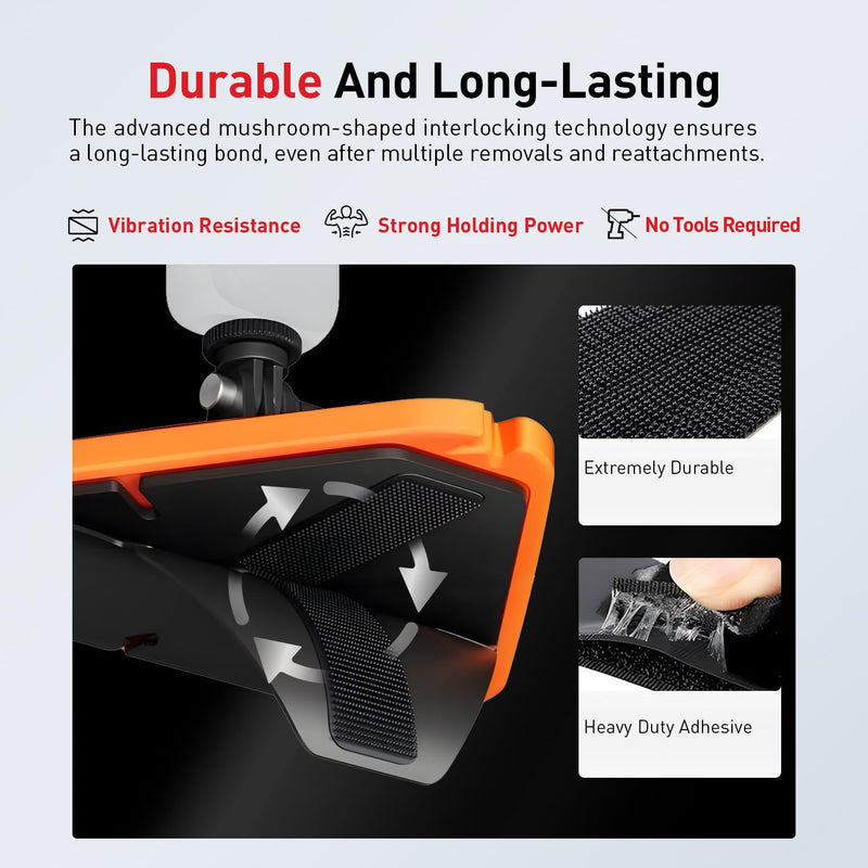 Dual Lock SJ3550 Made of 3M Heavy Duty Reclosable Fastener 2" x 7.5Ft Industrial Strength Mounting Strips Self Mating Interlocking Hook with Strong Adhesive for Indoor Outdoor Home Office Deco Large Roll