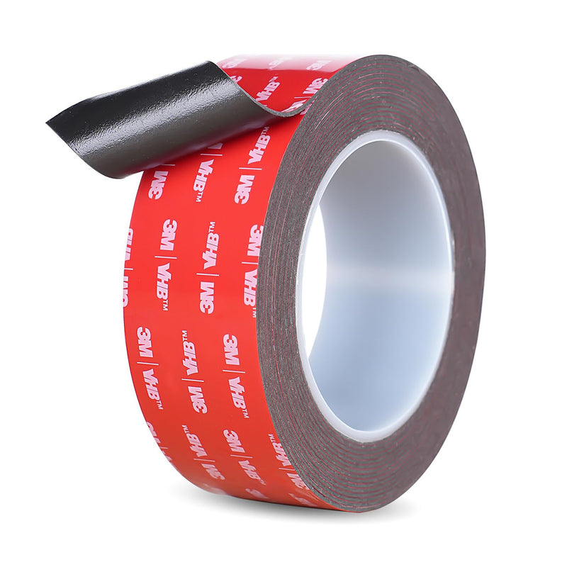 Double Sided Tape Heavy Duty, Waterproof Mounting Foam Tape, 16.5ft Length, 1.57in Width, High Temperature Resistant Adhesive Tape for Car, LED Strip Light, Office Decor, Uses VHB 5952 Raw Material 1.57in x 16.5ft