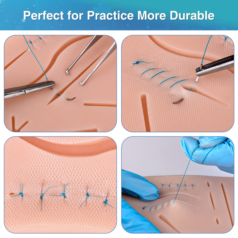 [Australia - AusPower] - Ultrassist Suture Practice Kit Includes Suture Tools Kit and Suture Pad 