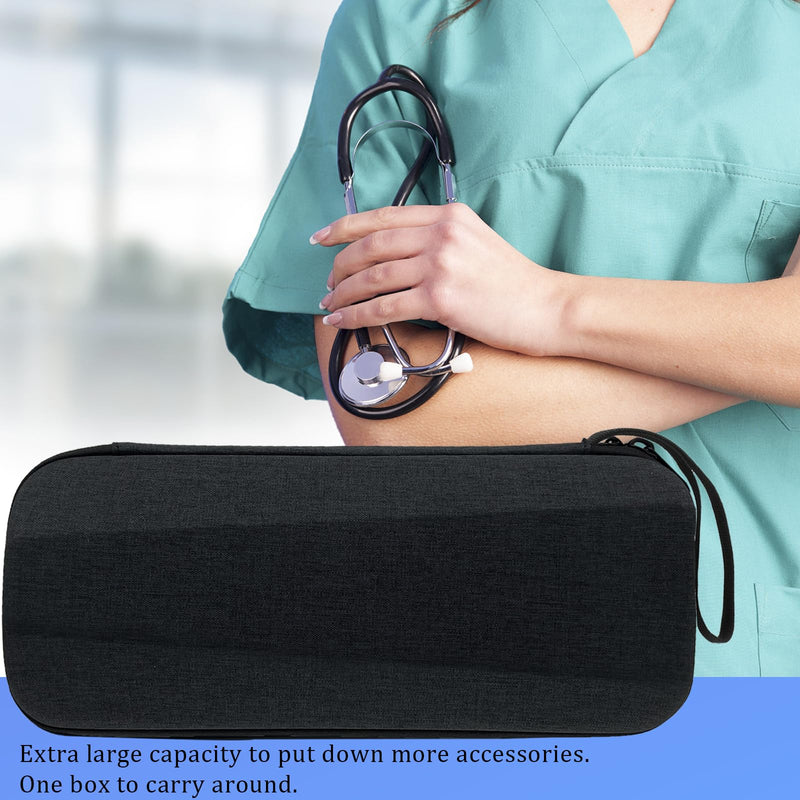 [Australia - AusPower] - Stethoscope Case for 3M Littmann Classic III,Stethoscope Bag for Nurse Accessories,Perfect Gift for Nurses Stundent and Other Nursing School Essentials Black 