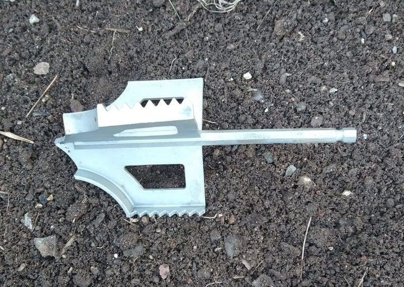 Garden Groomer - Soil Tiller, Weed Remover, Soil Digger, Auger, Drill Attachment for Gardening