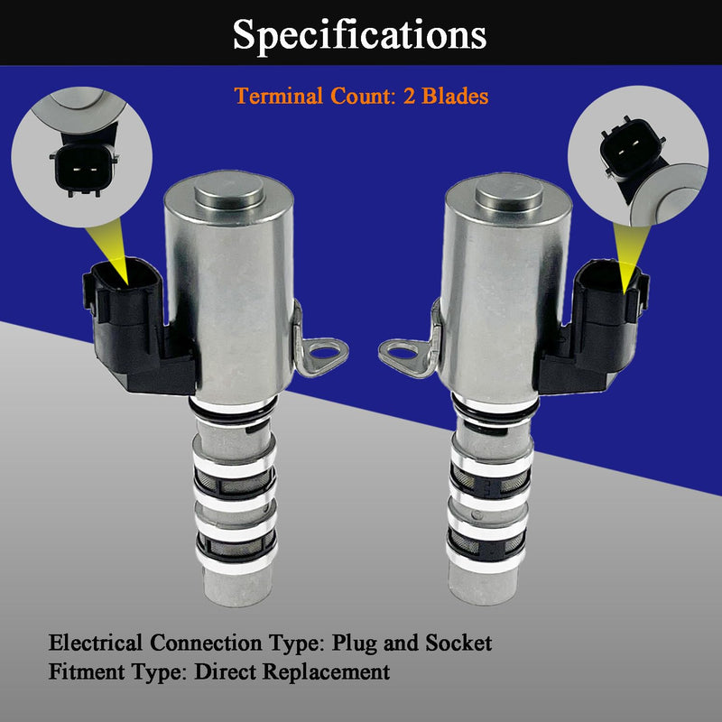 [Australia - AusPower] - Engine Variable Valve Timing Solenoid VVT Intake Exhaust Camshaft Position Actuator for Nissan Altima 07-14, Murano 09-15, Pathfinder 2013, Maxima 09-14, Infiniti QX60 JX35 3.5L, 23796AU000 23796JA10B 
