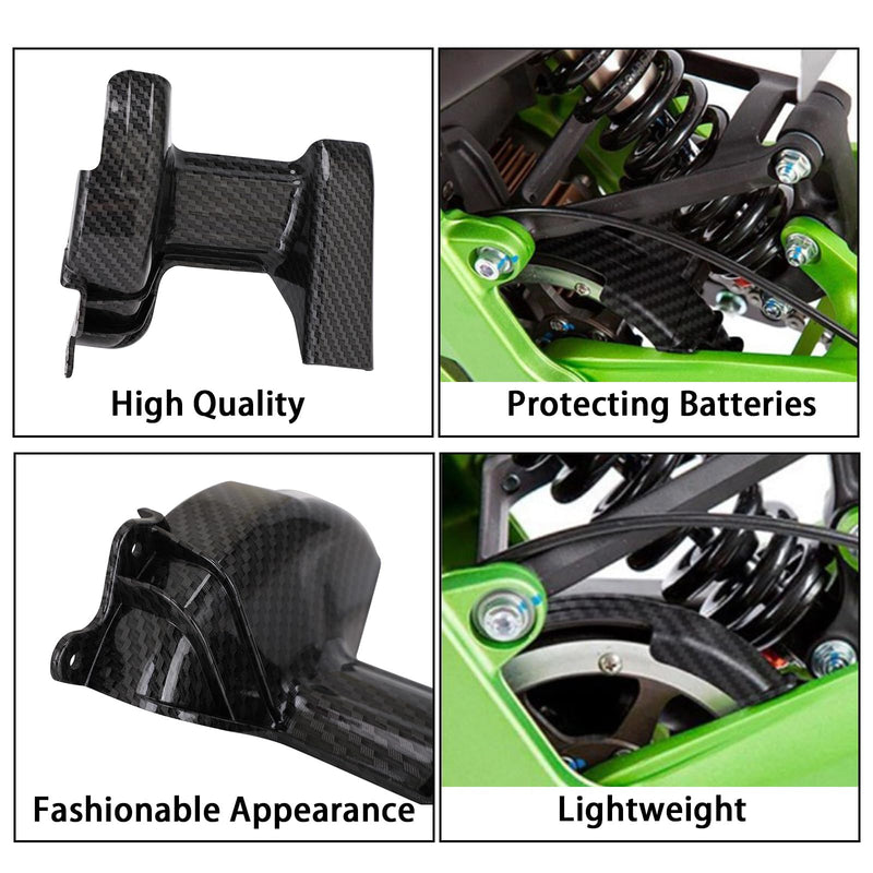 [Australia - AusPower] - Center Axle Guard for Surron,Carbon Fiber Pattern Middle Axis Sleeve Protection Cover Shield for Electric Dirt Bike Surron Light Bee S and X 