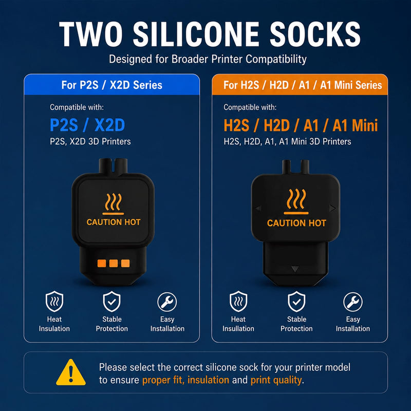 3PCS 0.4mm Hardened Steel Integrated Hotend Nozzle Compatible with Bambu Lab X2D P2S H2S H2D, All-Metal Quick Swap Print Head, High Precision Detail Printing, Includes 6 Silicone Socks 3PCS