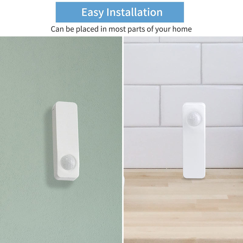 [Australia - AusPower] - THIRDREALITY Zigbee Motion Sensor 2 Pack, Zigbee Hub Required, Pet Friendly, Work with Home Assistant,SmartThings, Aeotec,Homey, Hubitat or Echo Devices with Built-in Zigbee hub 