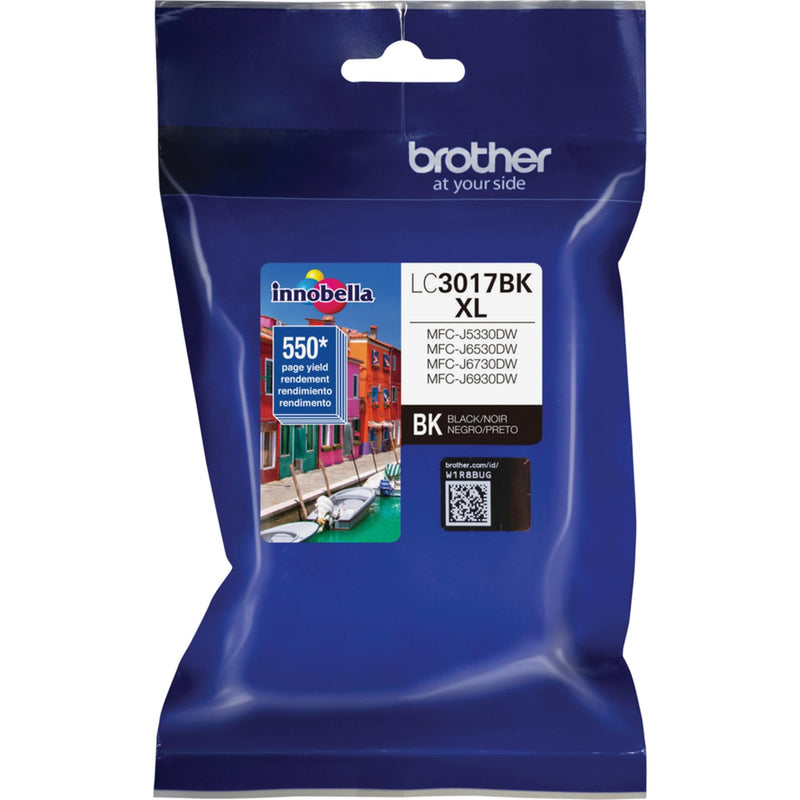 Brother LC3017BK High Yield Black Ink Cartridge Pack of 1