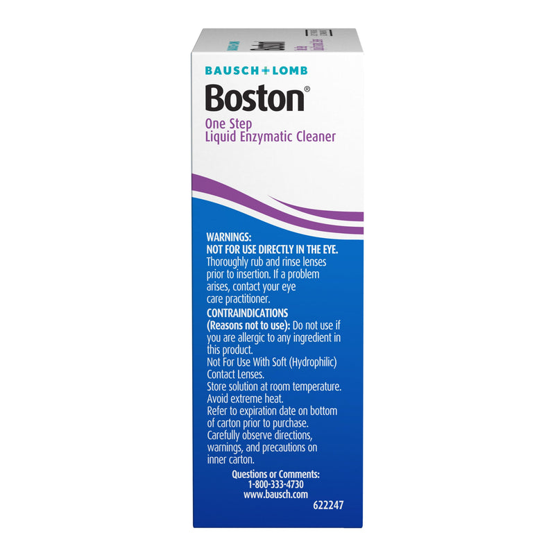 [Australia - AusPower] - Boston One Step Liquid Enzymatic Cleaner, Protein Remover, 0.01 Fl Oz (1 Box of 15 Dispensers) 15 Count (Pack of 1) Protein Remover (NEW) 