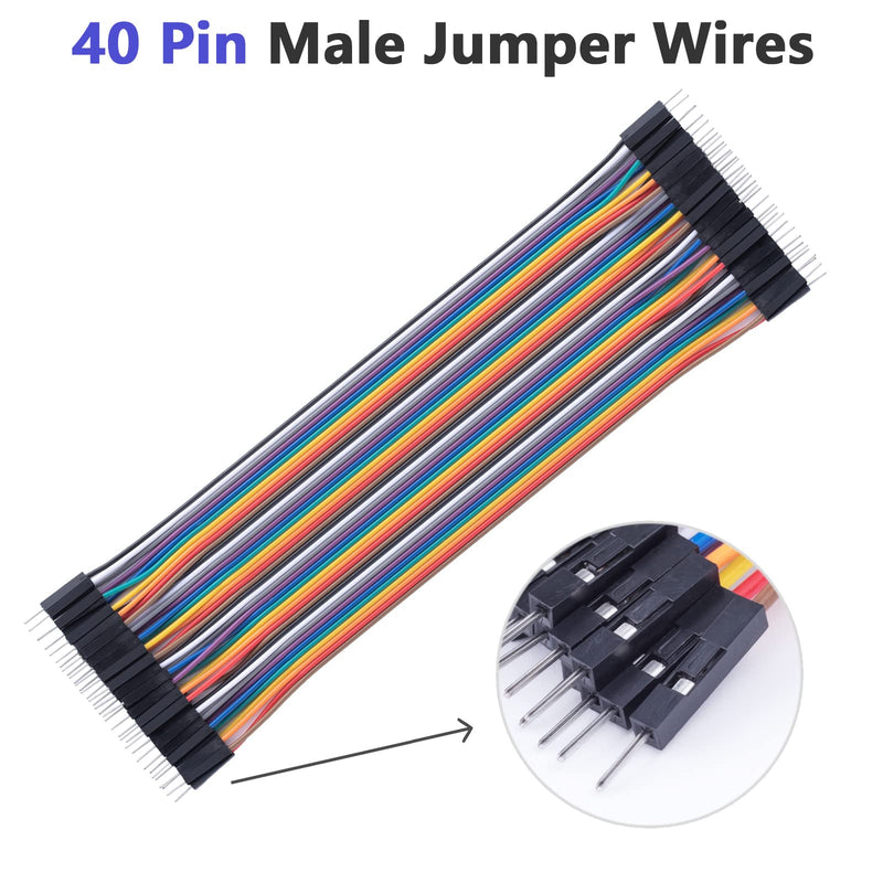[Australia - AusPower] - 10cm+20cm 240pcs Breadboard Jumper Wires Cable Kit Male to Female, Male to Male, Female to Female Compatible with Arduino Projects and Raspberry Pi. 10+20cm 