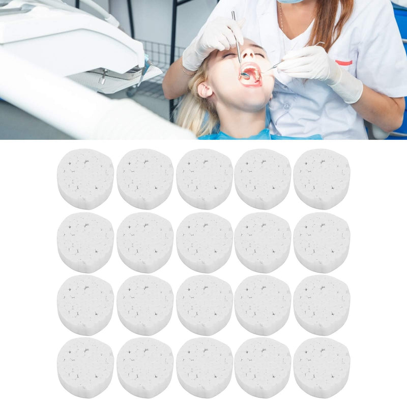 [Australia - AusPower] - 100 x Gauze Rolls, Cotton Pads for Dentists, Rolled Cotton Balls, Natural Cotton Rolls, Highly Absorbent Cotton for Mouth and Nose 