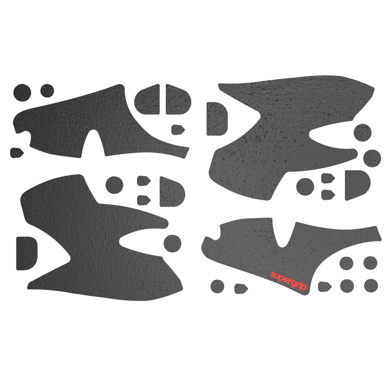 Pulsar Gaming Gears SUPERGRIP Griptape Set for PS5 DualSense Controller Sweat Absorbing High Performance Anti Slip 3M Adhesive no Residue Controller Grip Tape Ultra-Thin 0.5mm (0.02in) Black