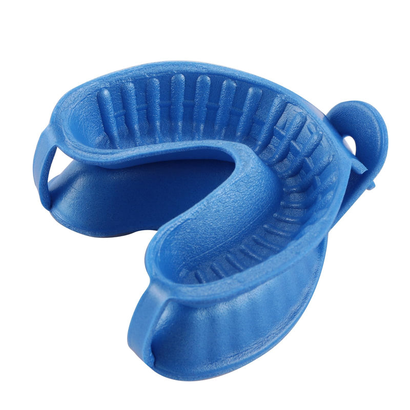 [Australia - AusPower] - JMU 50 Pairs Disposable Dental Fluoride Trays, Dual Arch Fluorinated Foam Tray Large 