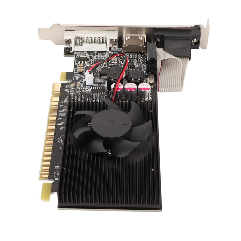[Australia - AusPower] - GT730 Computer Graphics Card, 2G 64bit DDR3 PC Single Cooling Fan Single Cooling Fan Support HDMI VGA DVI Output PCI Express 2.0 x 16 Bus Interface 