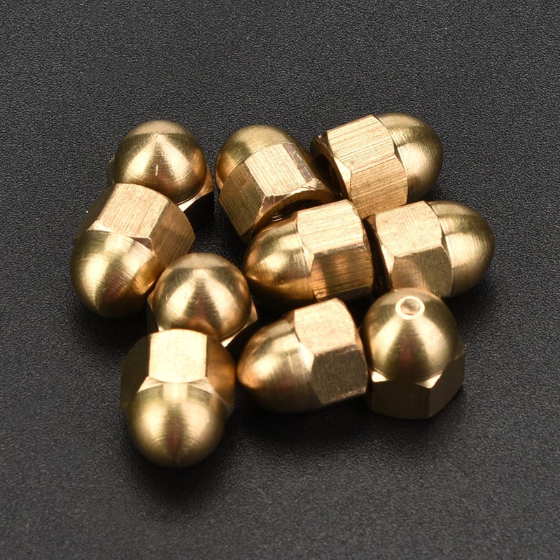 [Australia - AusPower] - Brass Acorn Nut, Dome Cap Nut, Professional Repair Accessories for Furniture Machinery Repair Hardware(M5(20PCS)) M5(20PCS) 