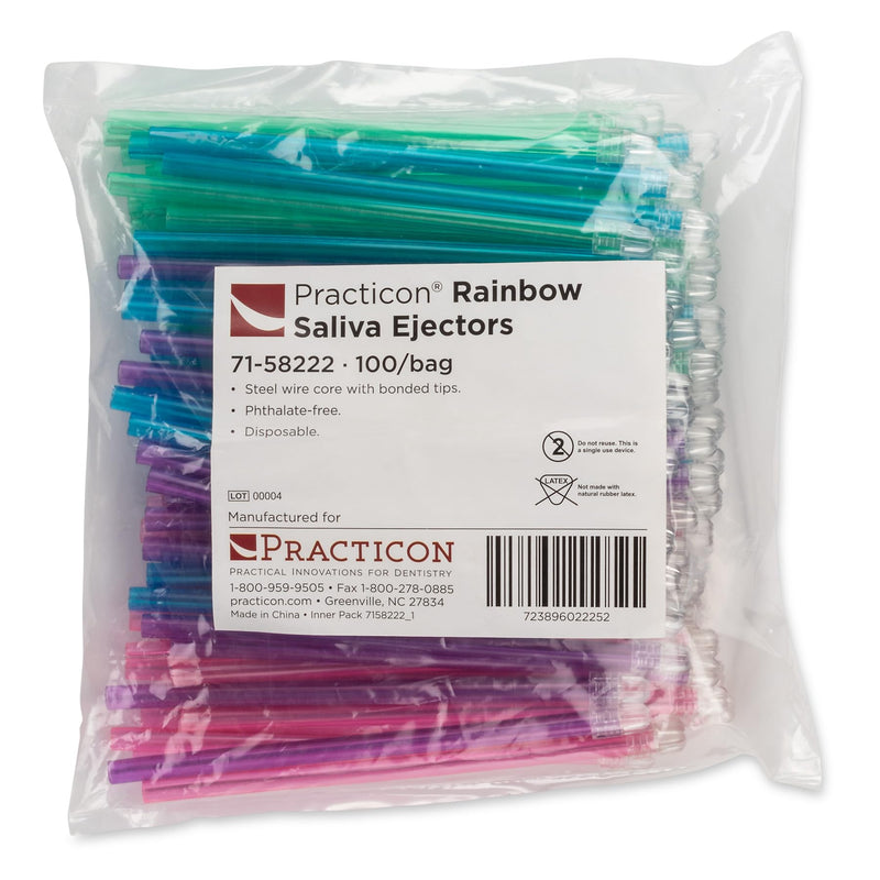 [Australia - AusPower] - Rainbow Saliva Ejectors, 100 Pack 