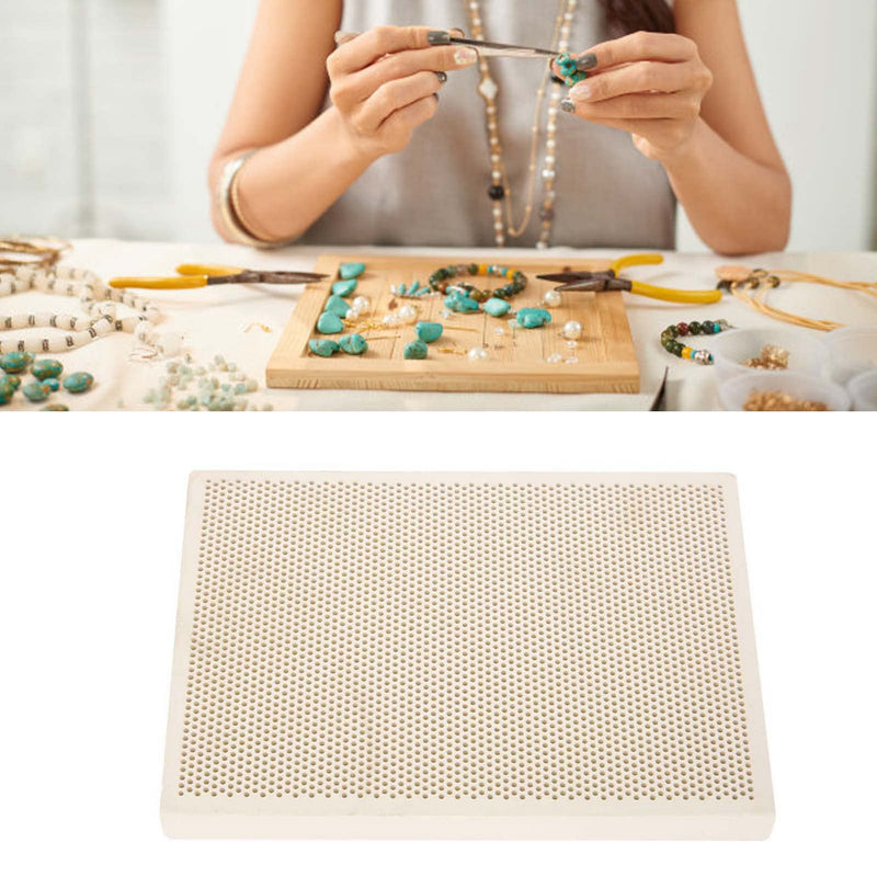 Ceramic Honeycomb Soldering Plate, High Efficiency Gas Heater Parts Burning Ceramic Plate Burner Replacement for Paint Pressure Drying Industry