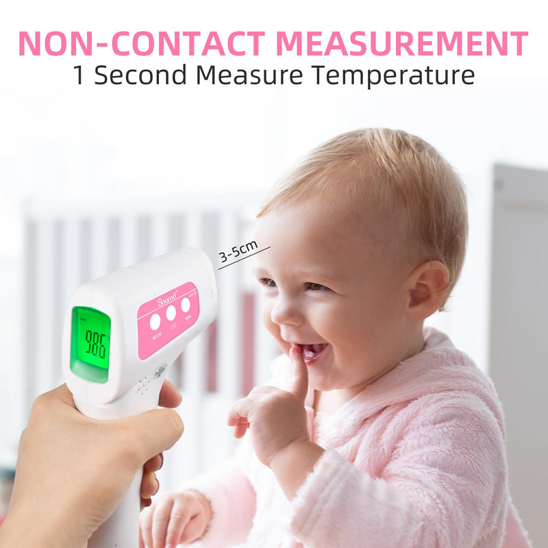 [Australia - AusPower] - [Value Bundle] Snomd Forehead Thermometer JXB-178 & Snomd Digital Thermometer for Adults and Kids DT008 