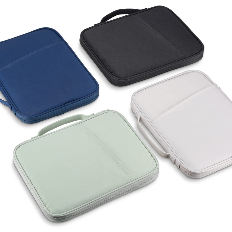 [Australia - AusPower] - 9-11 Inch iPad Carrying Case, Padded Protective Travel Tablet Sleeve Bag for iPad Pro 11, iPad 10.9 (10th Gen), iPad Air (5/4th Gen), Galaxy Tab S9/S8 (Black-11) Black11 9-11 
