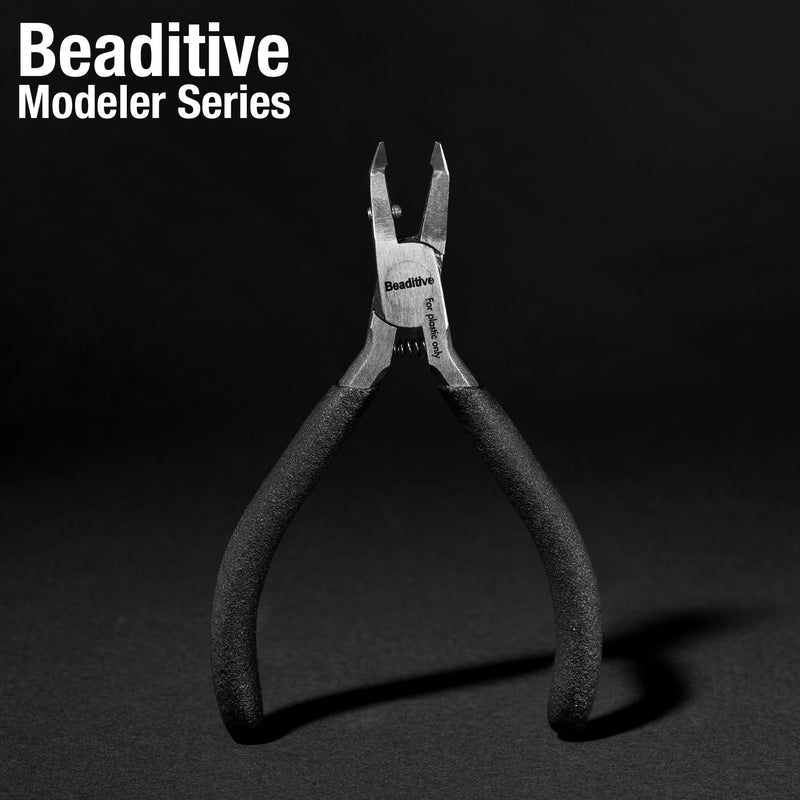 [Australia - AusPower] - Beaditive Single Blade Nipper for Plastic Model - Plastic Sprue Cutter - Gunpla, Gundam Model, Scale Model Building (Angled) Angled 