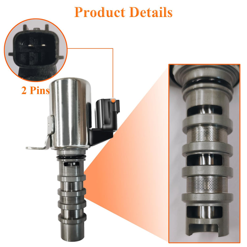 [Australia - AusPower] - Intake & Exhaust 237966N200 Variable Valve Timing (VVT) Solenoid Fit for INFINITI EX35 FX45 G37 M37 M45 Q45 Q70 QX50 QX56 QX60, for Nissan 370Z Armada Frontier, Oil Control VVT Valve Replace# TS1043 