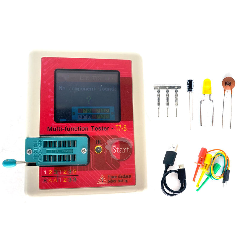 [Australia - AusPower] - LCR-T7S Multifunctional Diode Triode Capacitance Meter High Precision ESR TFT Transistor Tester LCR Meter 