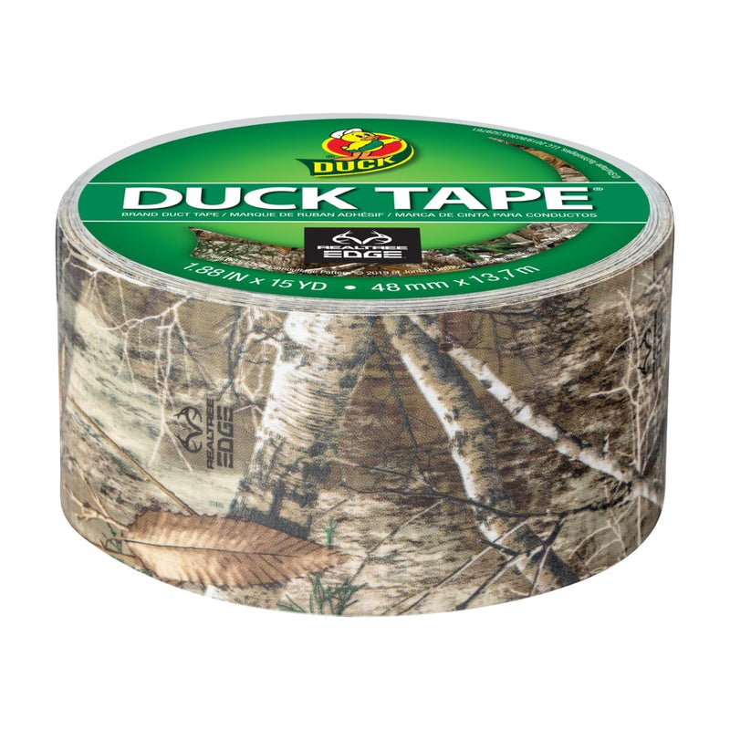 Duck Tape Brand Realtree Edge Camo Duct Tape, 1.88 in. x 10 yd, 1- Roll