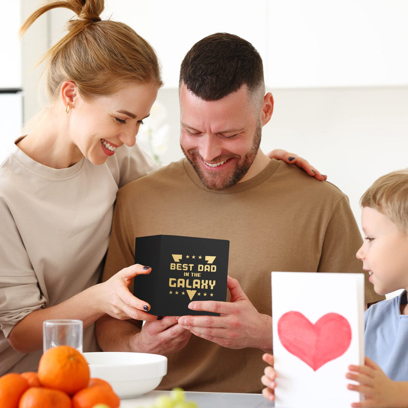 [Australia - AusPower] - Practical Gifts for Dad from Son Daughter Kid, Tool Gifts for Daddy Fathers Day Birthday Stepfather Papa Tape Measure Black 