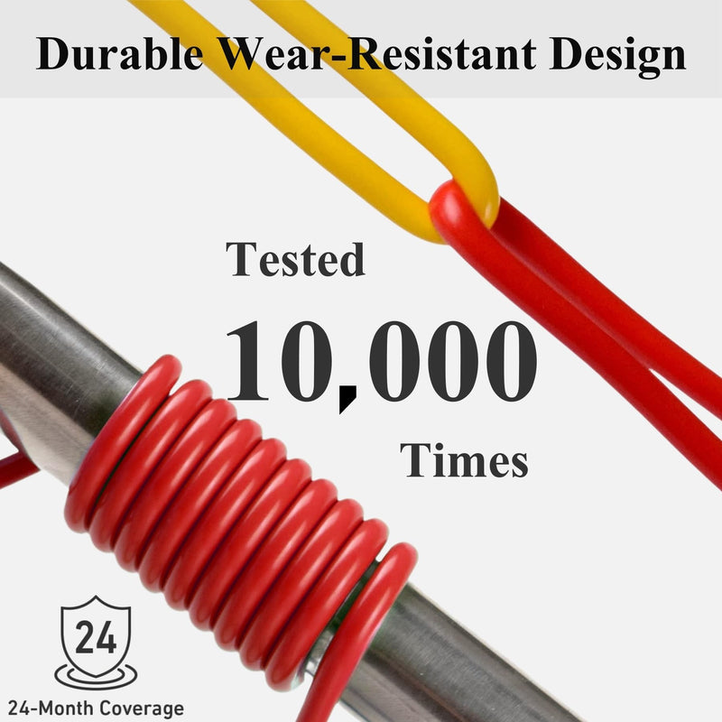 [Australia - AusPower] - 14AWG Alligator Clips Electrical Test Leads Dual Ended Crocodile Wire Cable with Insulators Clips Test Flexible Copper Cable for Electrical Testing 3.3ft/1m with 2pcs 2pcs-3.3ft/1m 