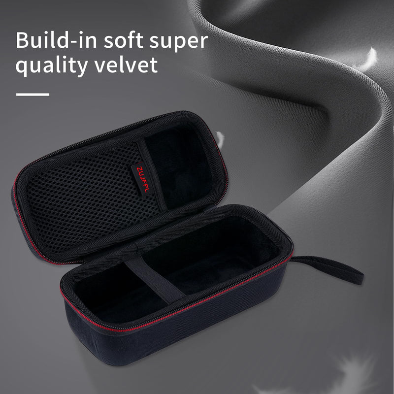 [Australia - AusPower] - EVA Hard Case for JBL Flip 6 Flip 5 Waterproof Portable Bluetooth Speaker, Fit for JBL Flip 4 Premium Travel Protecrive Carrying Storage Bag(Black) Black 