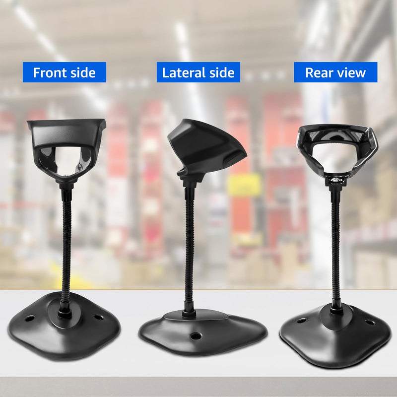 [Australia - AusPower] - Universal Barcode Scanner Holder [New Version 2026] for Symbol Zebra DS2208 DS2278 DS4308 DS4608 DS8108 DS2208 Stand Holder (1) 1 