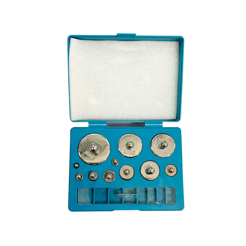 [Australia - AusPower] - Calibration Weight 19PCs/Set,10mg-200g Total: 501.1g Weights Precision Stainless Balance Scale for Digital Jewellery Scale Lab Educational Science 19 Pcs Kit(10mg-200g) 