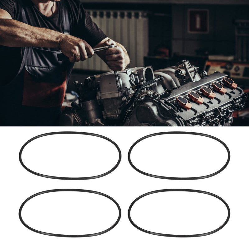 [Australia - AusPower] - 5 Pcs 5mm Diameter Round Rubber Motor Belt, Industrial Mechanical Equipment Transmission Belt Parts, Round Rubber Belt for Industrial Mechanical Equipment (5405-0005-0653) 5405-0005-0653 