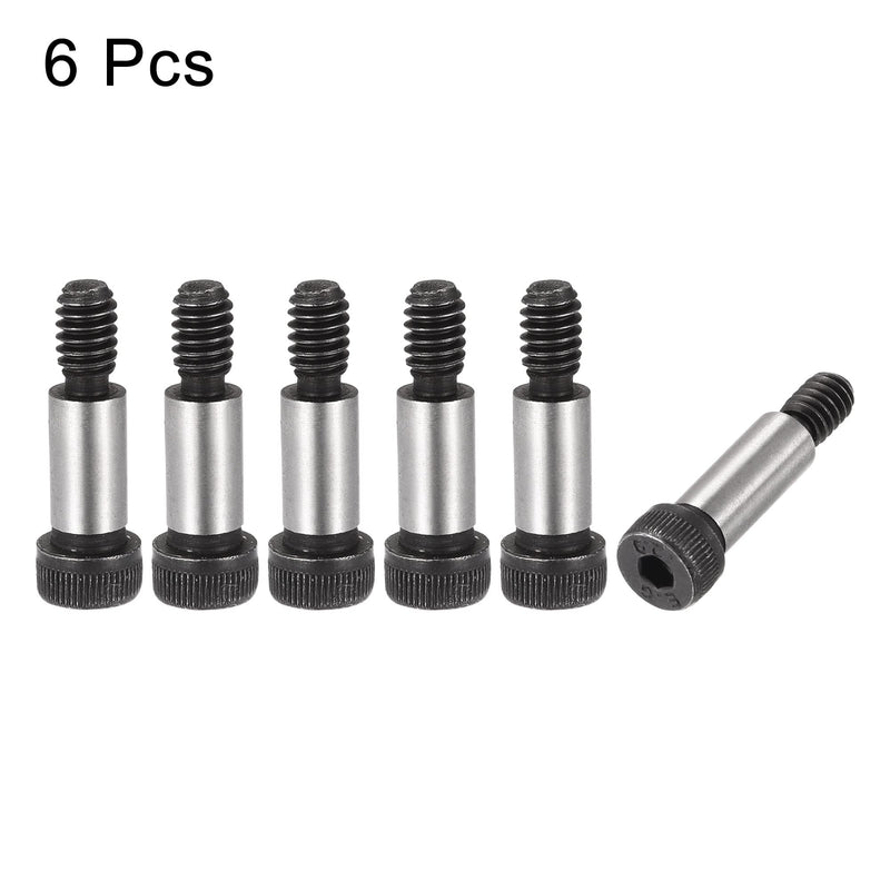 [Australia - AusPower] - uxcell Alloy Steel Hexagon Socket Head Shoulder Screws Bolts, 5/8" Shoulder Length, 5/16" Shoulder Dia, 1/4-20 Thread, 6pcs 5/8" x 5/16" 