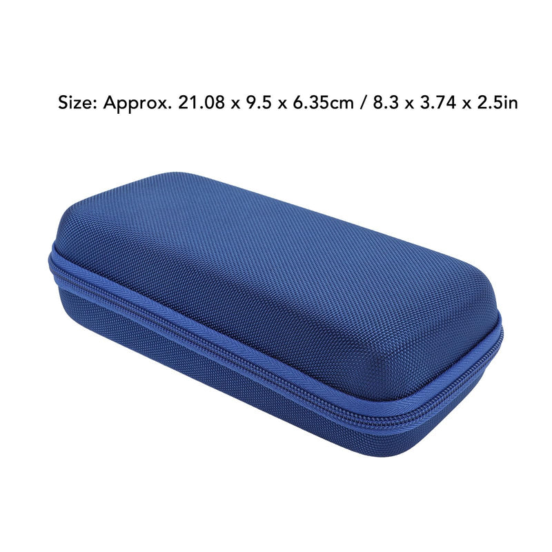 [Australia - AusPower] - Hard Travel Case for MYNT3D Pro, 3D Pen Hard Carrying Case for SCRIB3D, for MYNT3D Super, for MYNT3D Professional, for MYNT3D Pro to Print 3D Pens, with Elastic Band (Blue) Blue 