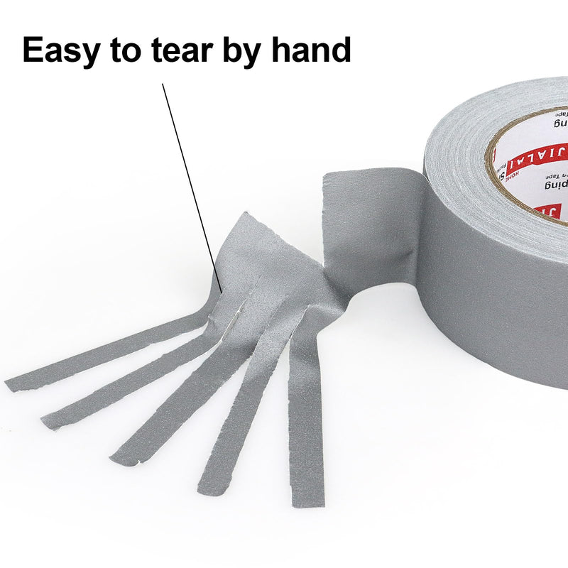 [Australia - AusPower] - Gaffers Tape - 2 Inch x 30 Yards (90 Feets) Gray Gaff Tape - Non-Reflective, Grafting Tape for Filming, Photography, Radio, Heavy-Duty Water Resistant Matte Finish Gaff Tape 2" x 30yards 