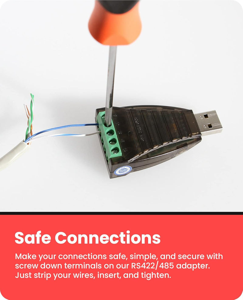 [Australia - AusPower] - UTEK UT-885 USB to RS-485/422 Interface Protocol Vonverter(1-Port USB to RS-422/485 Serial Converter with ESD Protection) 