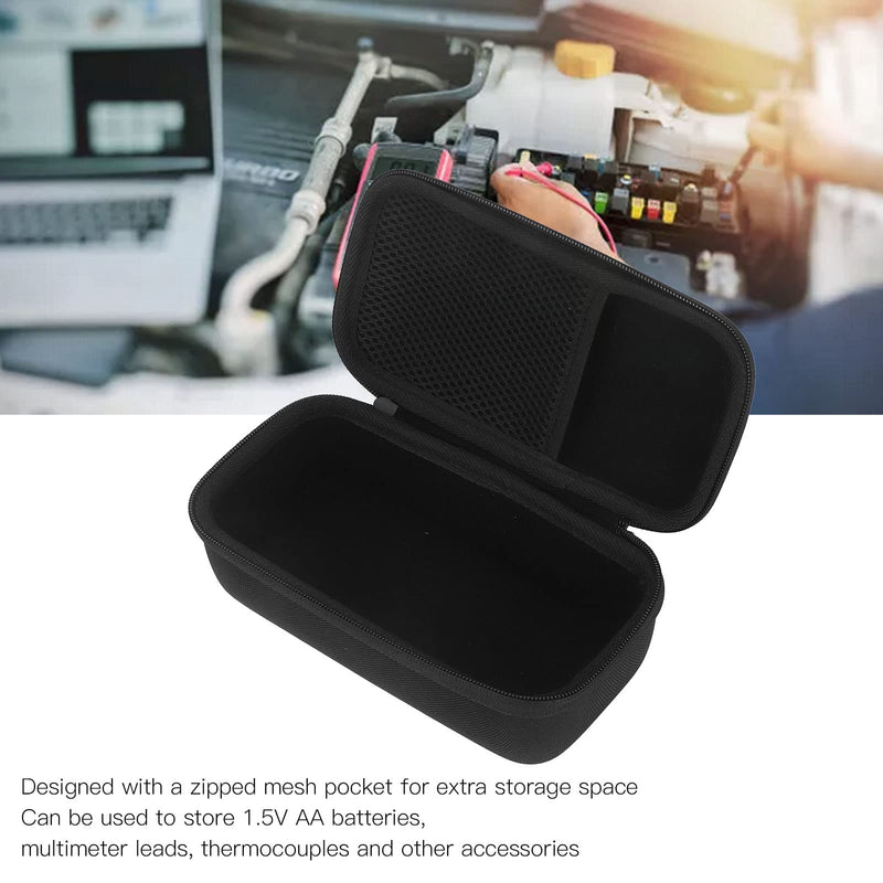 [Australia - AusPower] - Hard Case for Auto Ranging Digital Multimeter for KAIWEETS TRMS 6000, Waterproof Shockproof Hard Carrying Case with Mesh Pocket 